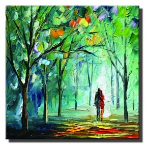 Tranh in Canvas sơn dầu